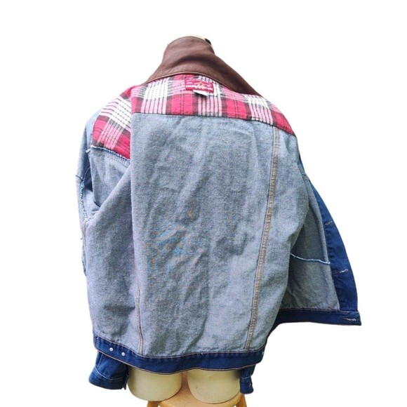 Marlboro Country Store Denim Jacket Size Large Blue Mens Vintage - Picture 7 of 11